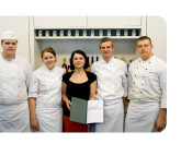 Das Team des Restaurant Pfefferberg, Foto: Andrea Berger.